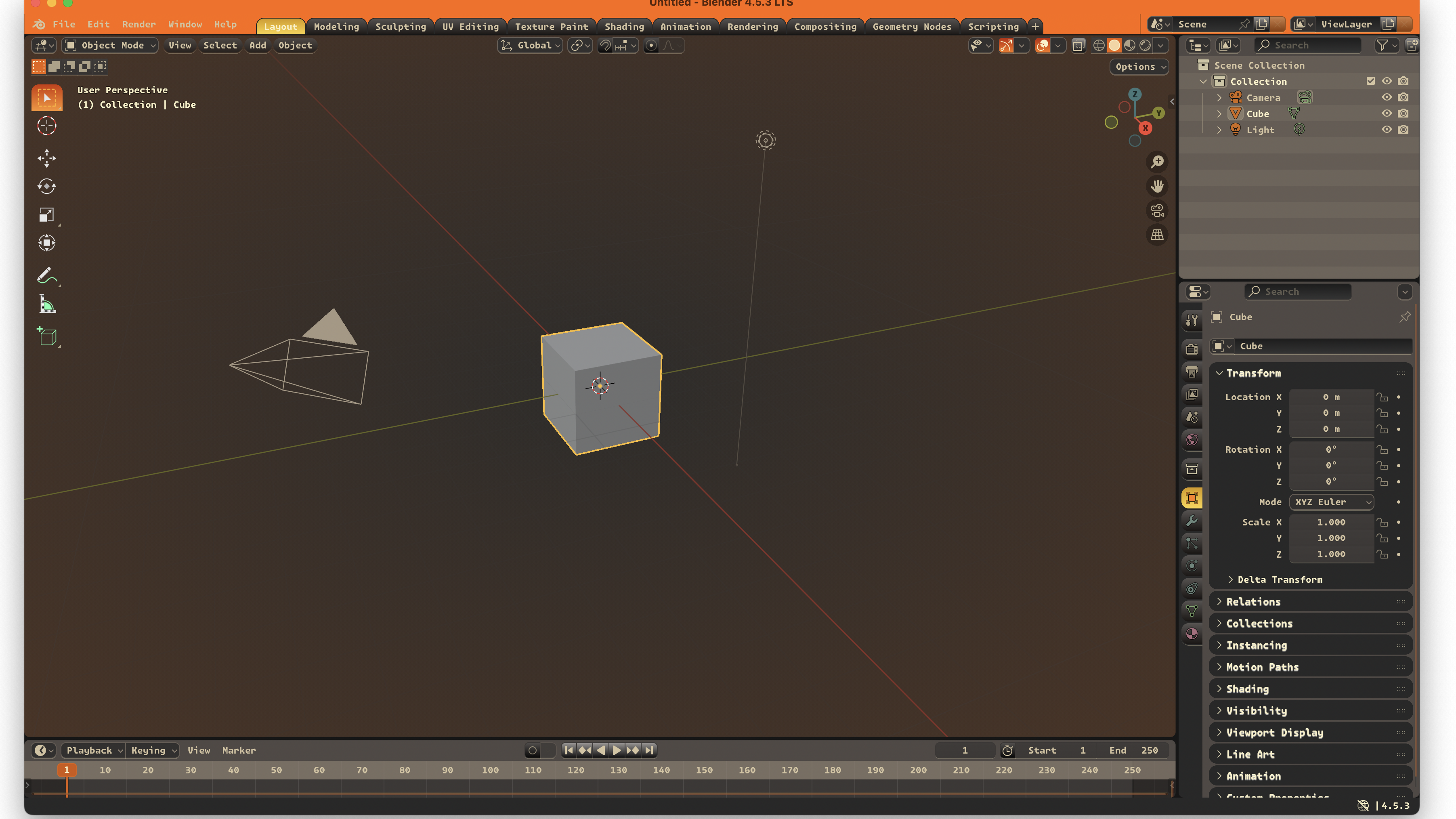 Blender preview showing the Utility Materials theme.